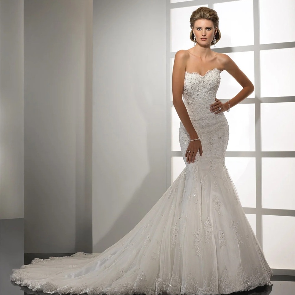 Sottero and Midgley Wedding Dress Mermsid Style